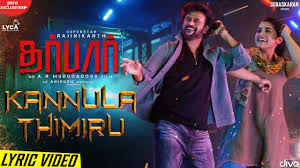Check spelling or type a new query. Darbar Tamil Kannula Thimiru Lyric Video Rajinikanth Ar Murugadoss Anirudh Subaskaran Youtube