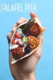 Falafel Pita Street Food Monday The Sugar Hit Recipe Food Street Food Falafel Pita