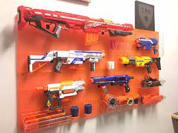 🤥 we have a whole freakin toy gun arsenal. How To Build A Tactical Nerf Gun Wall