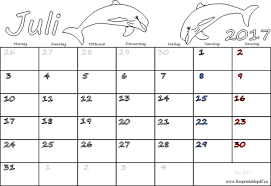 Kostenlos druckbar jahreskalender 2021 thuringia zum ausdrucken. Monatskalender Juli 2017 Ausdrucken Pdf Drucken Kostenlos