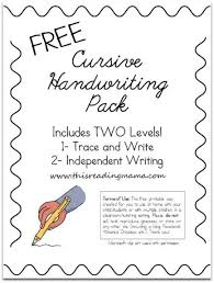 Free Cursive Handwriting Worksheets Teaching Cursive Learning Cursive Cursive Handwriting Worksheets
