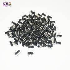 100pcs 200pcs 500pcs 1000pcs 4pin rgb connector 4 pin needle male to female type double 4pin diy connect for 5050 rgb led s rgb led led strip light accessories
