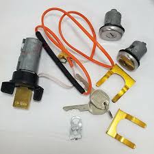 Ignition Switch Cylinder And Door Locks For Gm Vats Vehicles Oem 26033388 Ebay