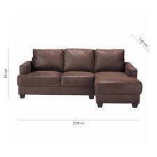 Ecksofa 3 4 Sitzer Aus Microsuede Mit Ecke Rechts Braun Philadelphie Maisons Du Monde Loft Inspiration Sofa Sectional Couch