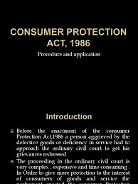 This act repeals and replaces the consumer protection act, 1986. Consumer Protection Act 1986 Akosha Consumer Protection Notary Public
