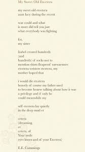 Ee Cummings My Sweet Old Etcetera Poems Ee Cummings Told You So