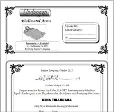 Contoh undangan walimatul tasmiyah (aqiqah anak) dengan. 19 Contoh Surat Undangan Syukuran Kelahiran Bayi