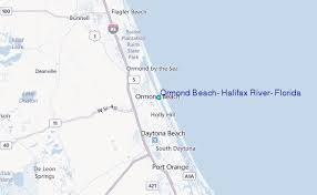 Ormond Beach Halifax River Florida Tide Station Location Guide