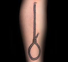 3.3 x 1 (approx) ✓ super realistic temporary tattoos ✓. 50 Noose Tattoo Designs For Men Hangman S Knot Ink Ideas