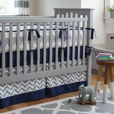 Crib bedding sets add personality and charm that will finish off the look of your child's room. Baby Boy Crib Bedding Navy And Gray Elephants 4 Piece Crib Etsy Crib Bedding Boy Elephant Crib Bedding Baby Boy Cribs