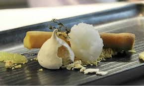 Yes right a fine dining dinner! Experience Best Of Fine Dining With Delicious Lemon Dessert Sunshine Coast Daily