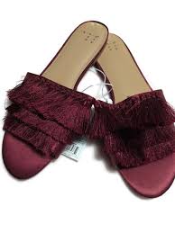 A New Day Benetta Slide Tassel Sandals