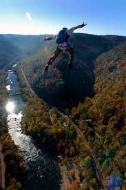 Base Jumping On Bridge Day At New River Gorge West Virginia New River Gorge West Virginia New River