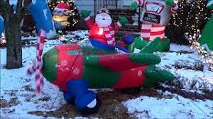 Check out results for your search Santa Airplane Airblown Inflatable Lighted Animated Christmas Youtube