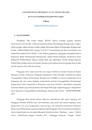Peraturan desa makmur jaya nomor x tahun yyyy tentang pengangkatan. Hukum Acara Tata Usaha Negara Research Papers Academia Edu
