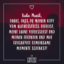Visual Statements Liebe Musik Danke Dass Du Meinen Kopf Vom Alltagsstress Befreist Meine Laune Verb Erfolg Motivation Zitate Musikzitate Visual Statements