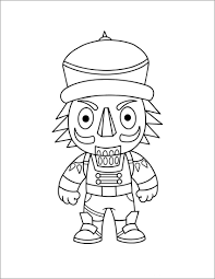 Today we will be coloring fishsticks from fortnite, grab your coloring pencils, and let's add some colors and have a blast. Chibi Coloring Pages Coloringbay