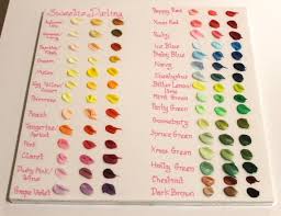 Sweetie Darling Cakes A Great Little Colour Guide I
