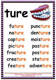 Phonics is basically a system that helps students learn the relationship between sounds and the letters that create those. Ture Words Phonics Sounds Pinterest Phonics Posters English Phonics Phonics