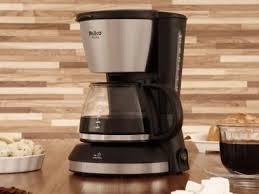 Cafeteira Cadence Single Preto E Branca Cafeteira Eletrica Philco Ph14 Plus 14 Xicaras Inox Preto Fosco E Prata Com As Melhores Condicoes Voce Encont Cafeteira Cafeteira Eletrica Tipos De Cafeteira