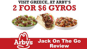 arbys greek gyro review jack on the go in 2019 greek