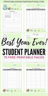 It may take some time to generate your template… shall we send it via email? Free Student Binder Planner Printable For 2020 2021 Updated Printables And Inspirations Student Planner Printable Study Planner Printable Student Planner