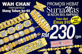 Servis tinted paling terbaik di shah alam. Promosi Suriamas Hebat Wah Chan Gold Jewellery Facebook