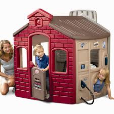 Kids fun outdoor play ground baby play house slide play square climbing growup. Large Plastic Playhouse Ideas On Foter
