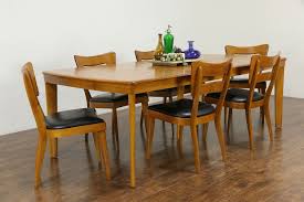 midcentury modern vintage dining set 6