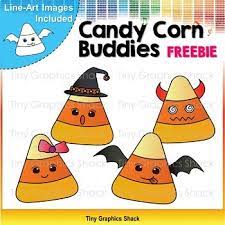 Candy corn clipart black and white free. Halloween Candy Corn Clipart Freebie By Tiny Graphics Shack Tpt