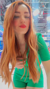 Actriz Pelirroja Mexicana en Televisa