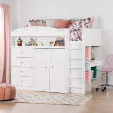 Check out our white loft bed selection for the very best in unique or custom, handmade pieces from our beds & headboards shops. South Shore Tiara Twin Low Loft Bed Reviews Wayfair