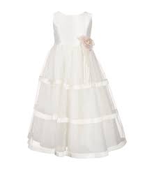 Jayne Copeland Big Girls 7 12 Organza Overlay Skirted Dress