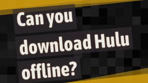 Here is the tool and tutorial for you. Can You Download Hulu Offline Youtube