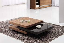 Bowery hill 3 piece glass top coffee table set in cappuccino by bowery hill (1) $426. 18 Incredible Club Table Designs For All Tastes Center Table Living Room Coffee Table Design Coffee Table Design Modern