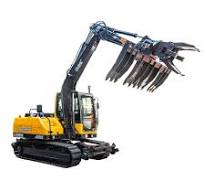 Jg80L Railway Excavator with Sleeper Changer Hirail ...