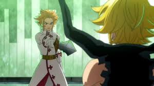 Sekijitsu no ōto, nanatsu no negai. Ludociel Faz Revelacao Do Poder De Escanor E Rei Arthur Desperta Excalibur Liga Dos Geeknerds