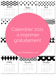 Sachez où vous en êtes en 2021 grâce à votre propre calendrier personnalisé. Mon Calendrier 2021 A Imprimer Les Petits Riens