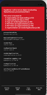React Native Typeerror Null Is Not An Object Evaluating Splashscreen Preventautohide Stack Overflow
