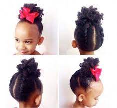 Coiffure Afro Enfant Faites Le Plein D Idees Pour Ses Cheveux Coiffure Afro Coiffures Filles Coiffure Fillette