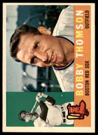 Bobby Thomson Card 1960 Topps #153
