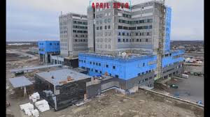 Cortellucci vaughan hospital disraeli bridges footscray hospital gatineau 2 project gold coast light rail gray 30th street station high capacity metro trains humber river hospital interior heart. Mackenzie Vaughan Hospital Drone Footage Youtube