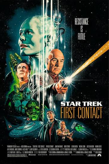 Star Trek: First Contact Movie Poster by Vice Press | Sideshow Collectibles