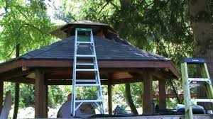 Gazebos bring feels of comfort and beauty to any outdoor space. Custom Built Gazebo And Grill Youtube