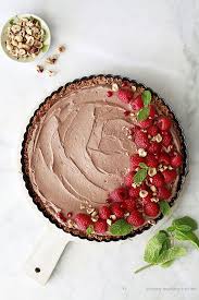 Vegan Chocolate Mousse Tart With Coconut Crust Recipe Vegan Chocolate Mousse Chocolate Mousse Pie Chocolate Mousse