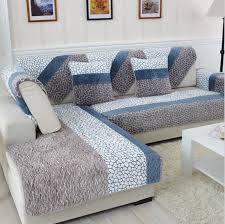 Modern Sofa Slipcovers 1 Piece Fleeced Fabric Sofa Cover European Style Soft Modern Slip Resistant Sofa Slipcover S Fabric Sofa Cover Couch Covers Sofa Covers