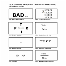 Printable Brain Teaser Worksheets Word Puzzles Brain Teasers Brain Teasers For Kids Printable Brain Teasers