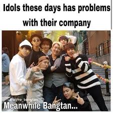 Idols These Days Have Problems With Their Company Meanwhile Bangtan Bts Predebut Foto Bts Bts Boys