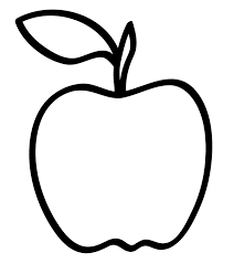 Dibujos de manzanas para colorear. 4 Manzanas Para Colorear Novocom Top