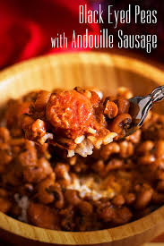 Onion, vegetable oil, celery, green bell pepper, uncle ben's® ready rice® original long grain and 4 more. Black Eyed Peas With Andouille Sausage A Little And A Lot